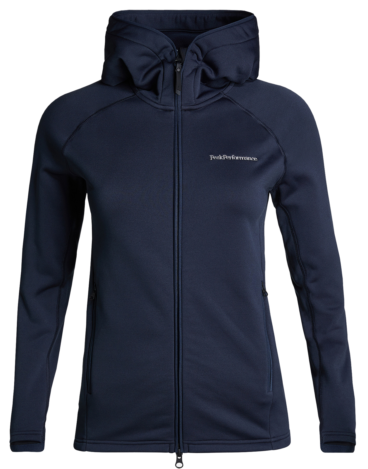 Chill Light Zip Hood Dame Blue Shadow