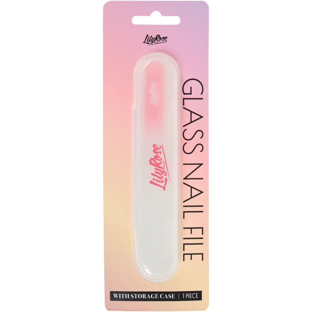 Lime à ongles en verre avec boîte LilyRose