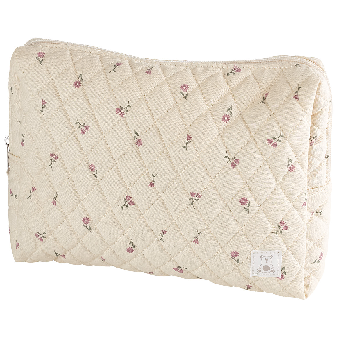 Topomini Pure Collection Windeltasche mit Bio-Baumwolle beige