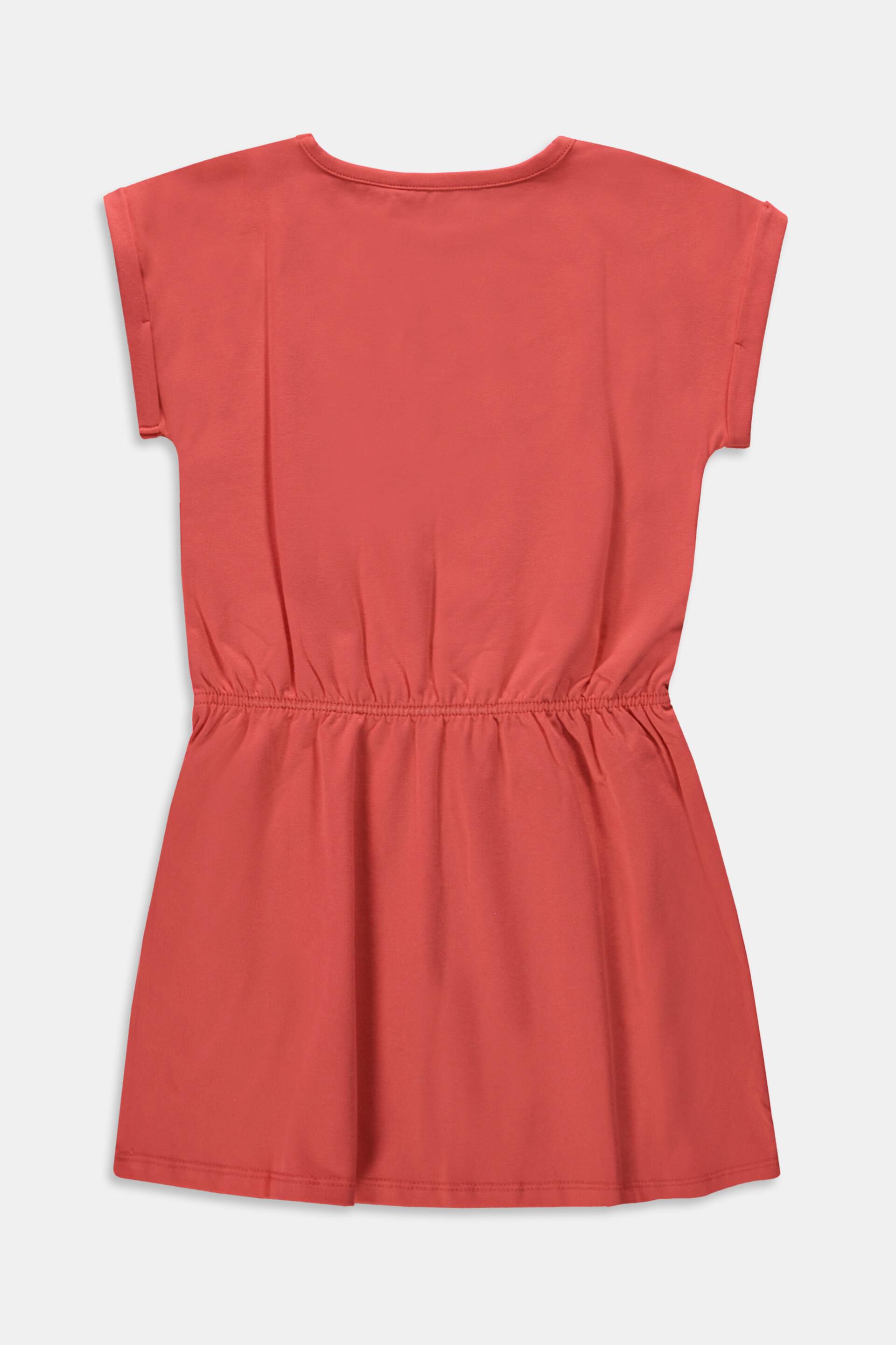 Mini-robe en jersey à logo imprimé