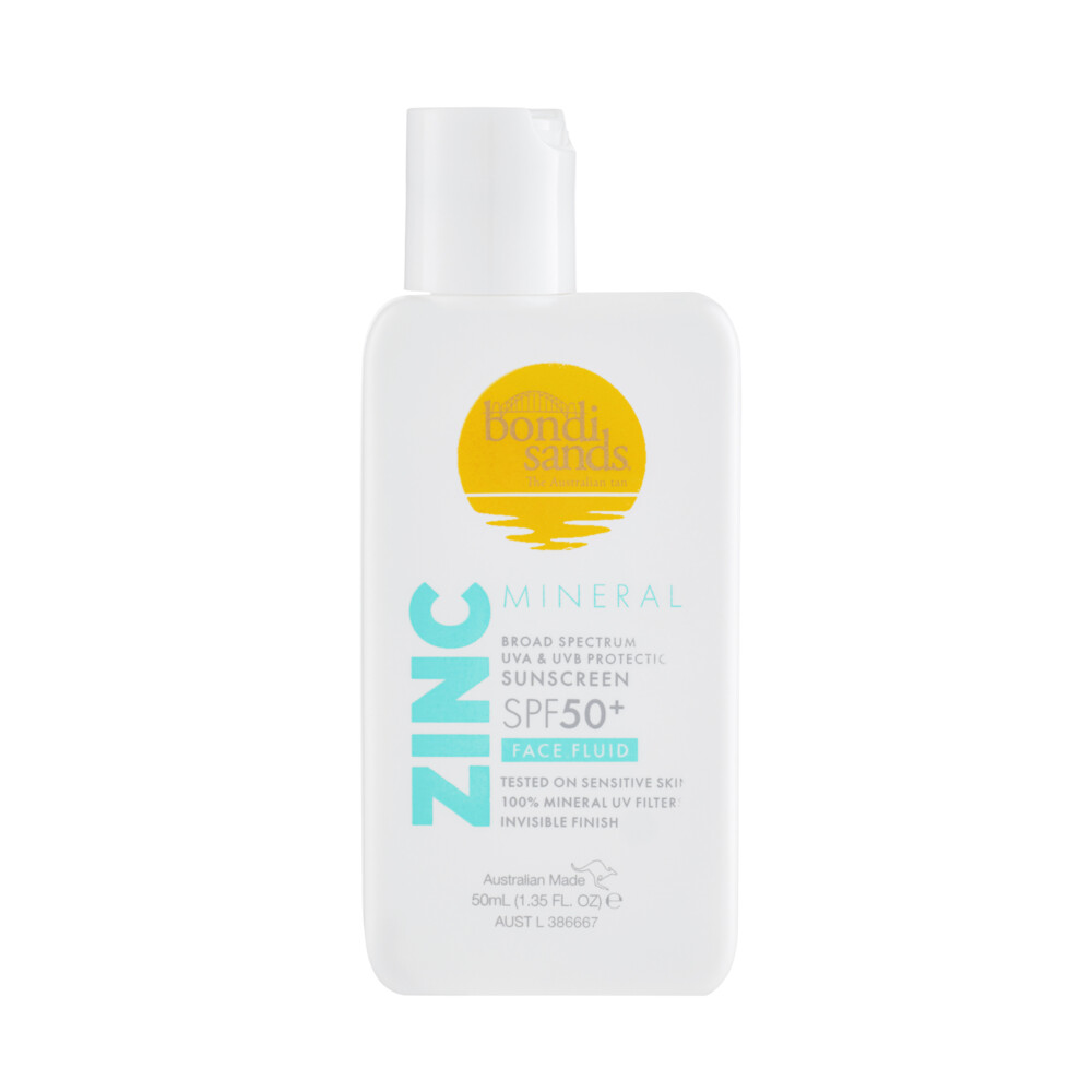 Bondi Sands Zinc Mineral Sunscreen Face Fluid SPF 50+50 ml