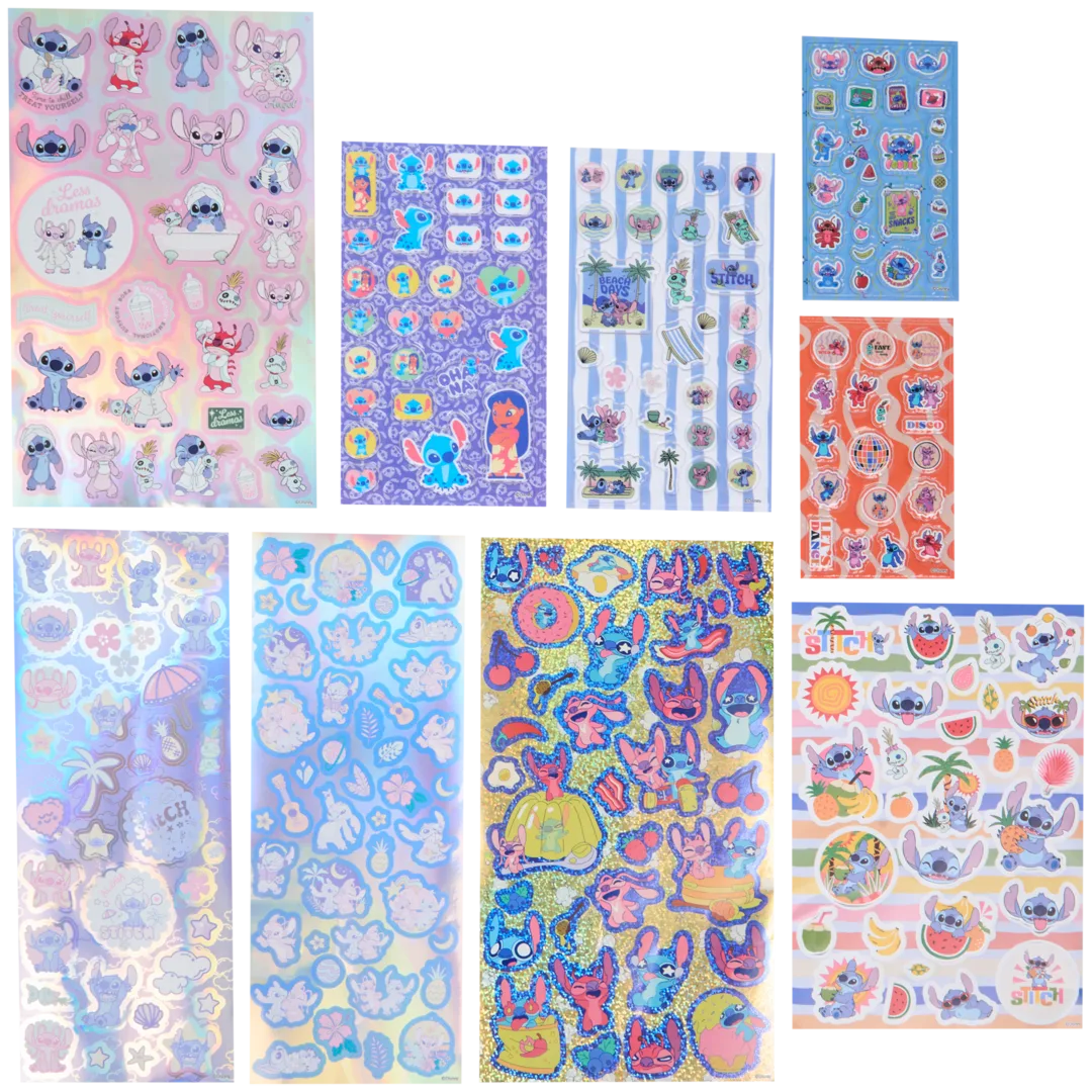 Stickervellen 9 stuks | diverse varianten