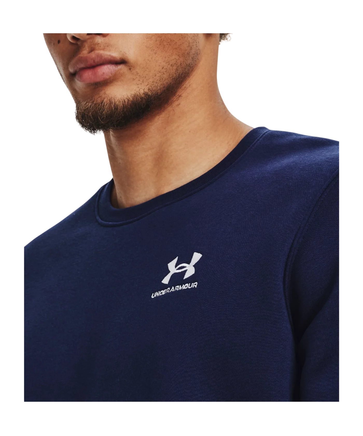 Under Armour Essential Fleece Sweatshirt Blau