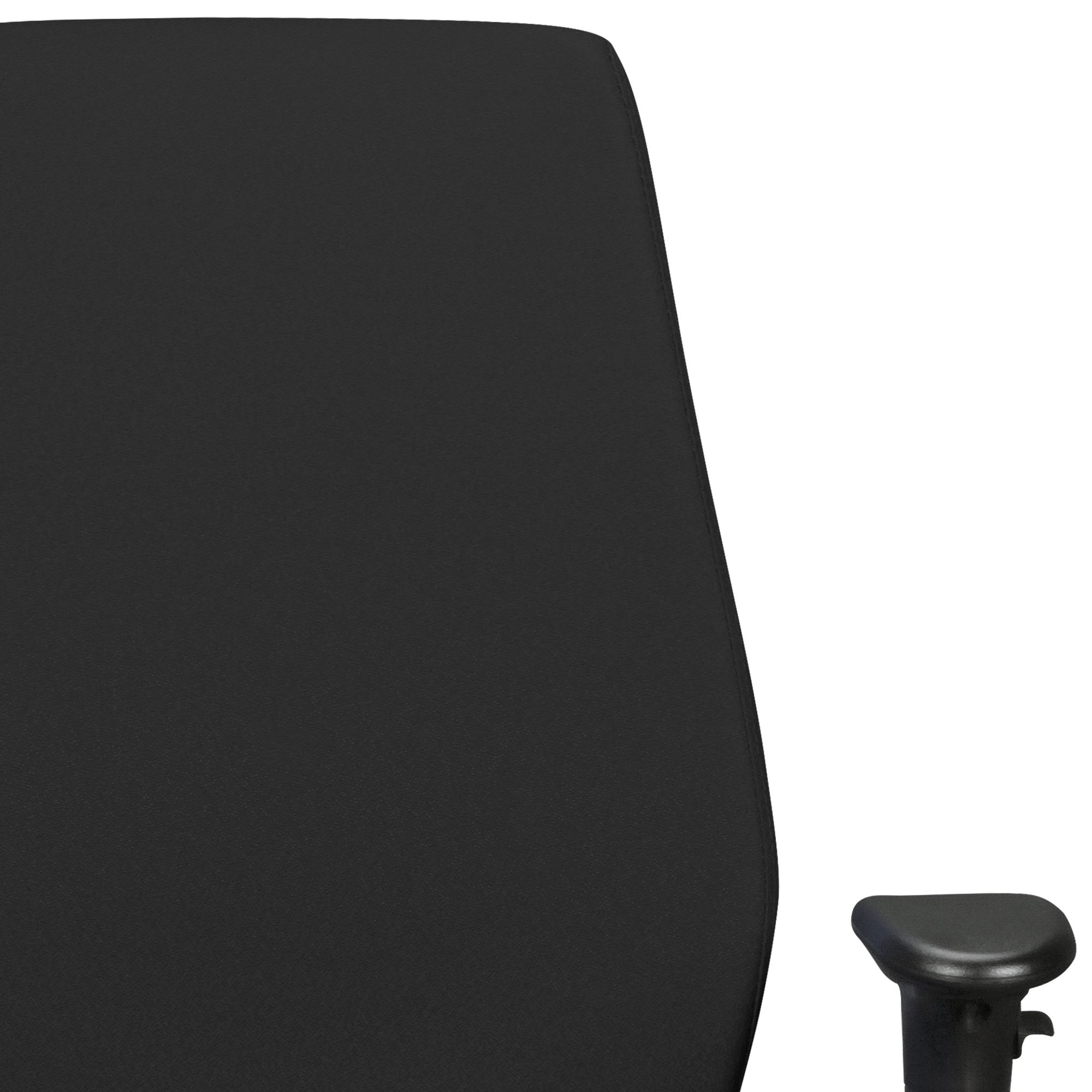 KADIMA DESIGN Bürostuhl Latina: Ergonomisches Design, Lendenwirbelstütze, höhenverstellbare Armlehnen, strapazierfähiger Stoff, Aluminium-Fußkreuz.