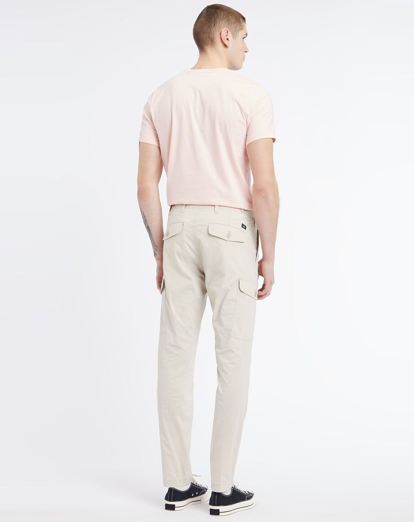 Dockers Pantalon cargo beige clair