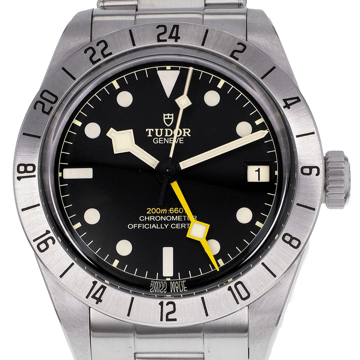 Montre d'occasion TUDOR black bay homme automatique