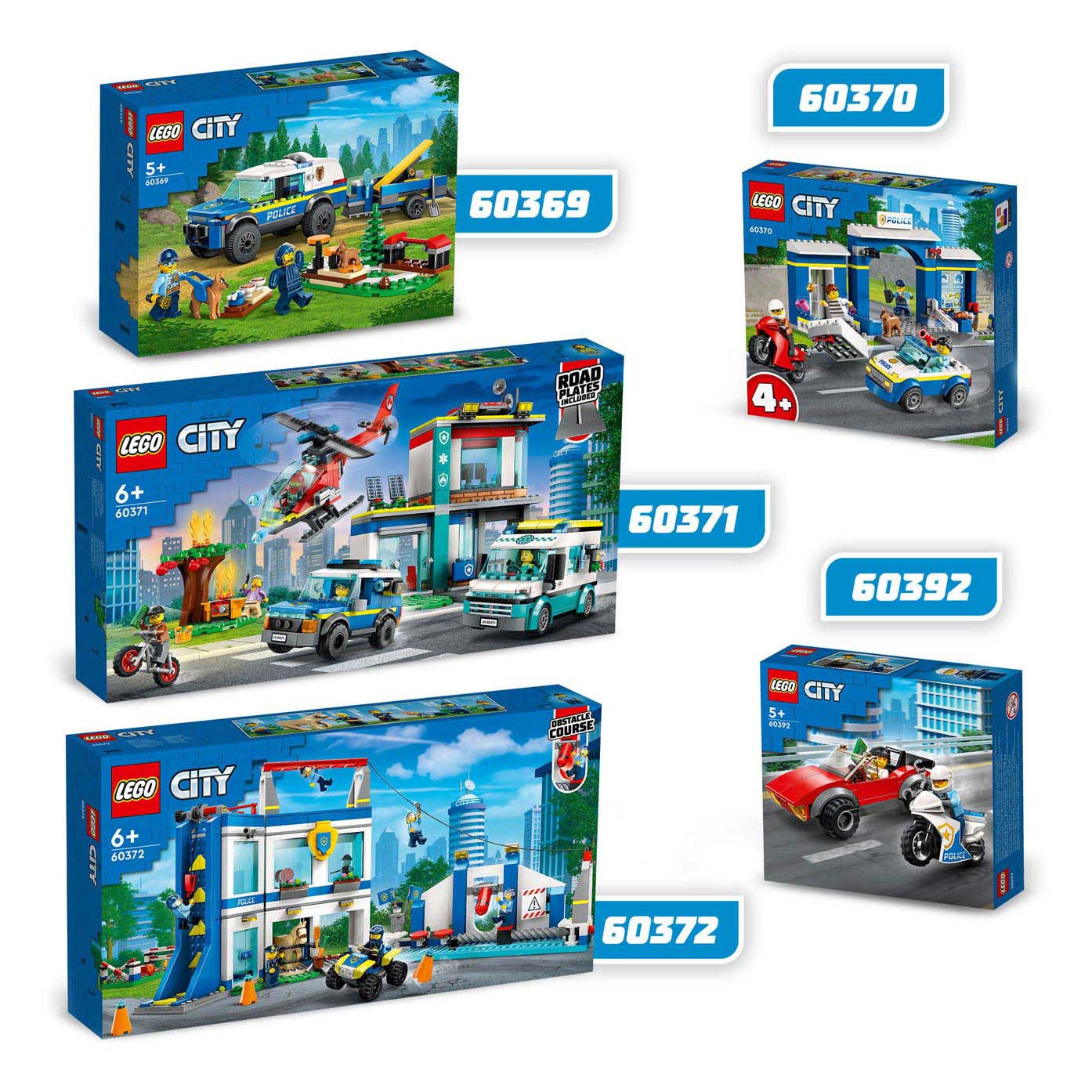 LEGO City 60369 Mobiele Training voor Politiehonden