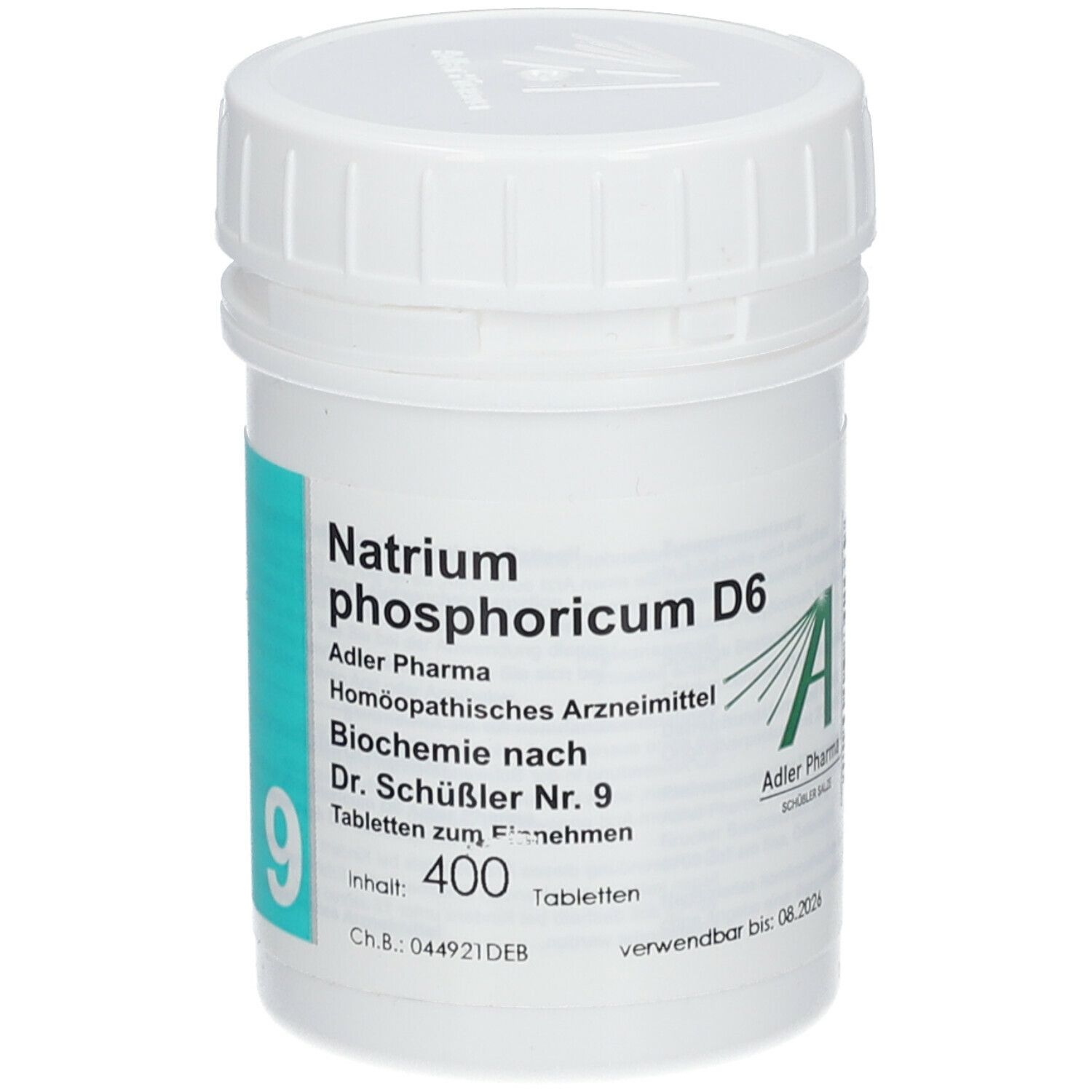 Adler Pharma Natrium phosphoricum D6 Biochemie nach Dr. Schüßler Nr. 9