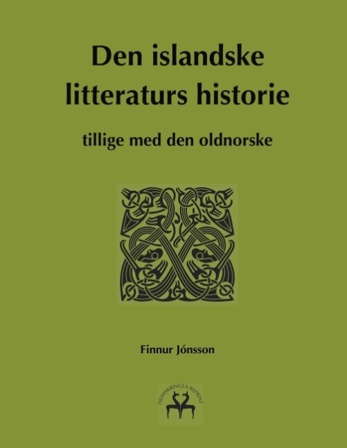 Den Islandske Litteraturs Historie - Finnur Jónsson - Bog