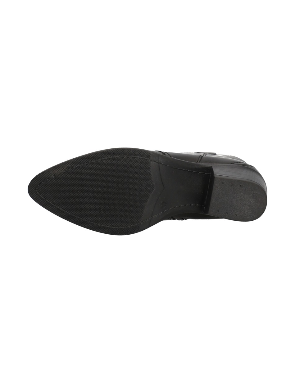 Glattleder Stiefelette