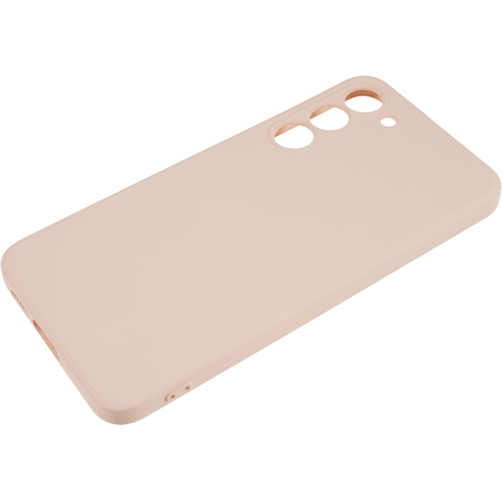 Samsung Galaxy S23 5G Gummi Case Hülle mit Kameraschutz - Rosa (Matt)