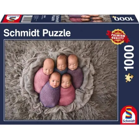 Schmidt Spiele Puzzle - Fünf auf einen Streich, 1000 Teile