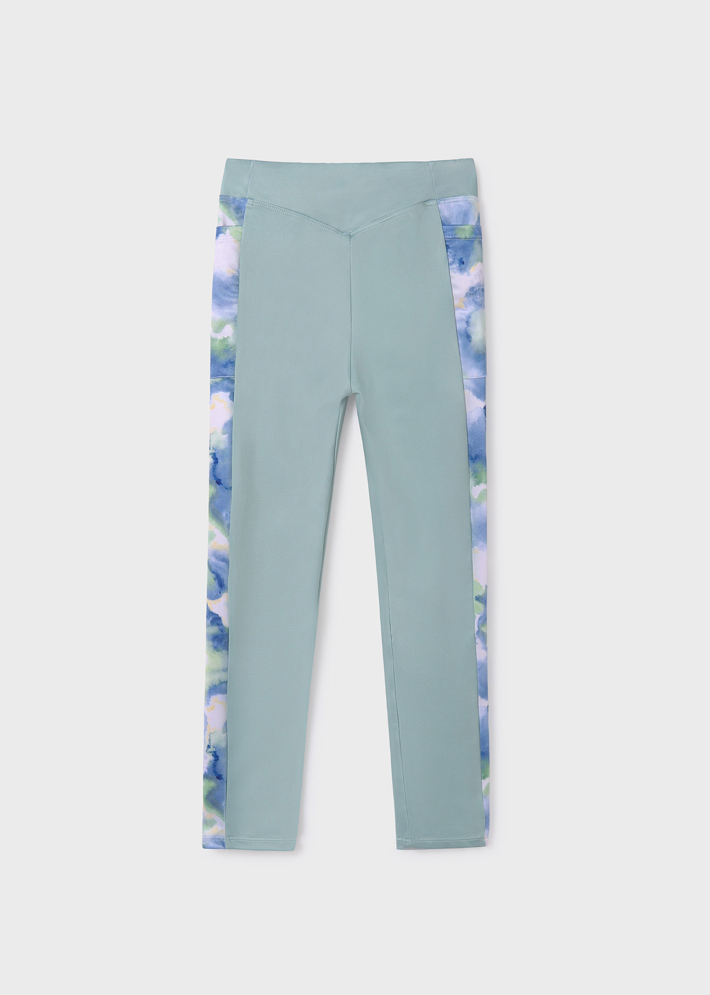 Leggings esportivas infantis na cor cobalto