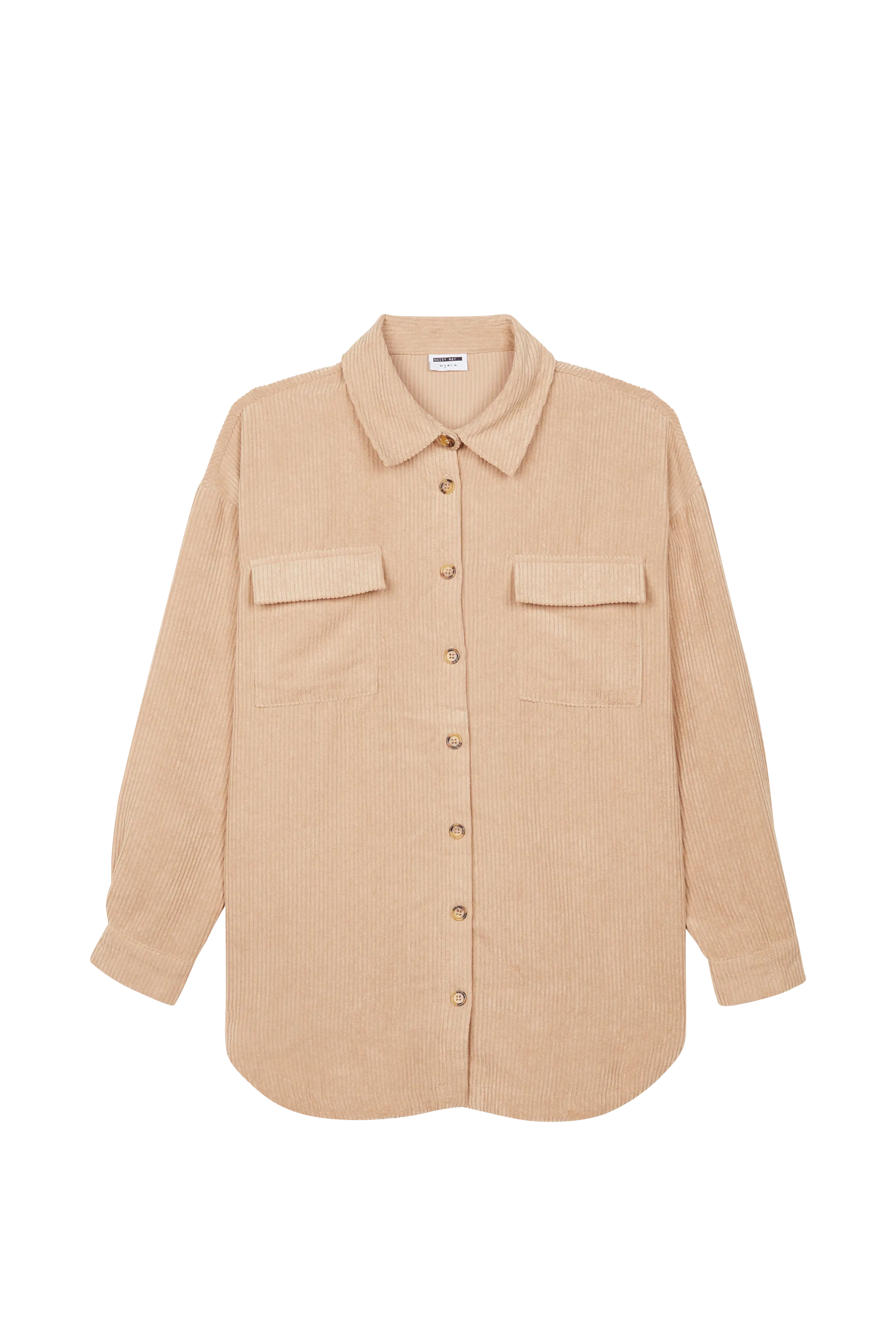 NOISY MAY Chemise NMFLANNY Beige