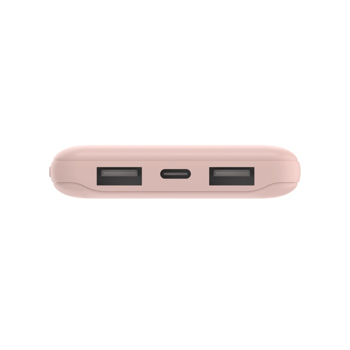 (15W) 10000mAh Boost Charge Dual USB A / USB C Powerbank Ladegerät (BPB011BTRG) - Roségold