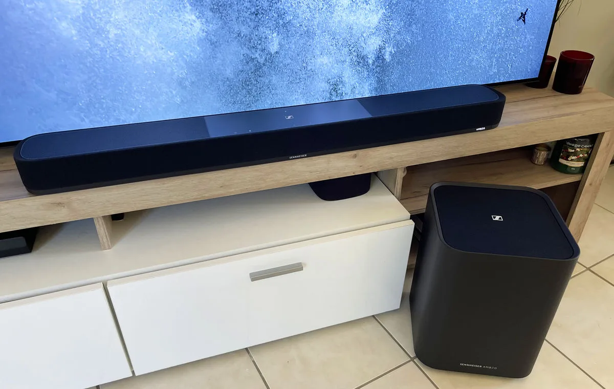 Sennheiser Ambeo SoundBar Plus   Sub Barres de son