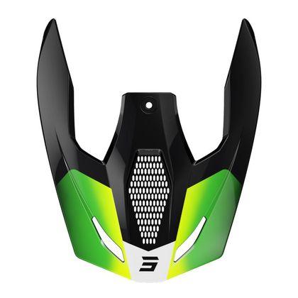 Visière Shot FURIOUS ENFANT APEX NEON YELLOW GLOSSY - Jaune