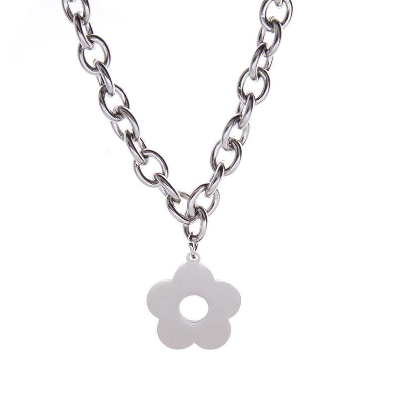 Tinseltown - Legering Bloemen Hanger Ketting