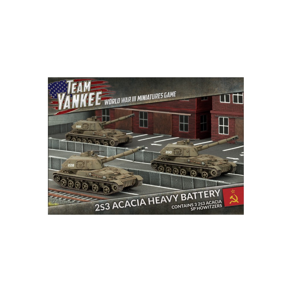 Team Yankee - 2S3 Acacia Heavy SP Howitzer Battery