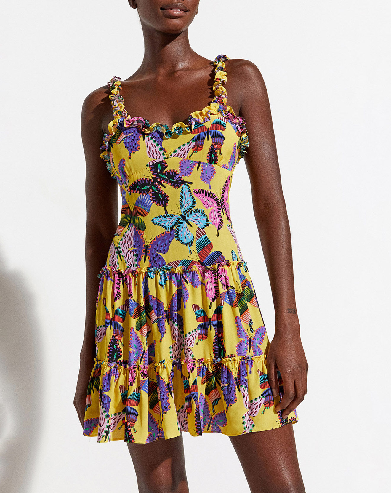 Desigual Robe Isaure jaune