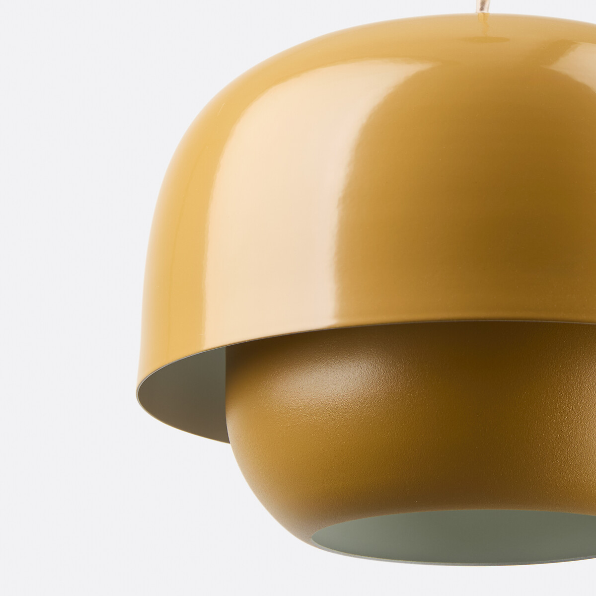 LA REDOUTE INTERIEURS<br>Candeeiro suspenso colorido de metal Ø21,4 cm, Kinoko