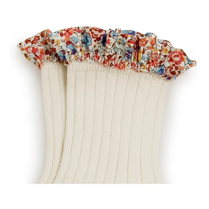 Collégien Chaussettes Charlotte | Blanc cassé
