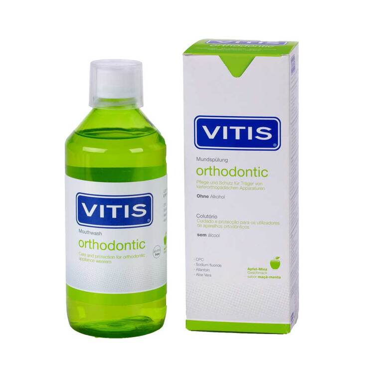 Vitis orthodontic Mundspülung, 500 ml