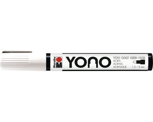 Marabu Yono Marker, wit 070, 1,5-3 mm