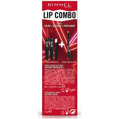 Rimmel London - Lip Combo Provocalips Lote ruby Goals