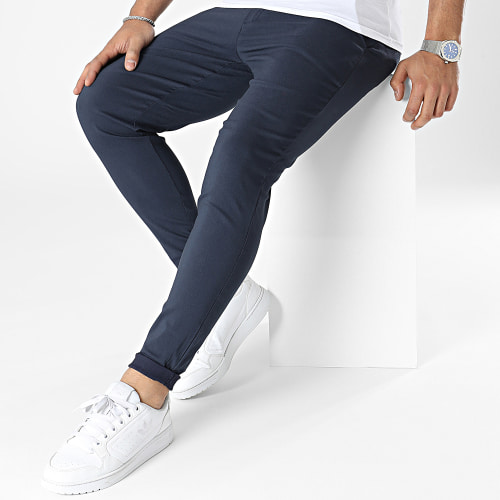 Pantalon Chino Bleu Marine