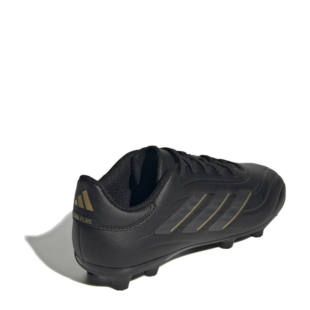 adidas Copa Pure 2 Leaguejunior voetbalschoenen zwart/antraciet/goud metallic