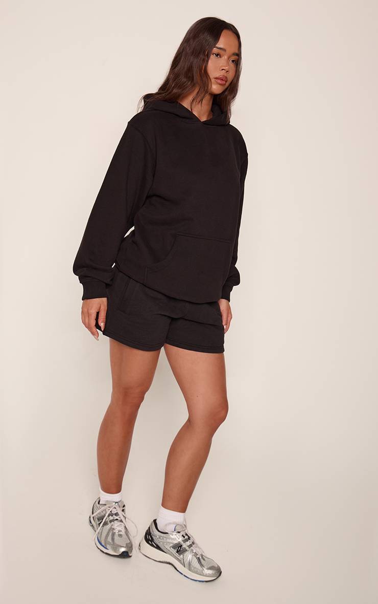 Noir Short Molleton Coton