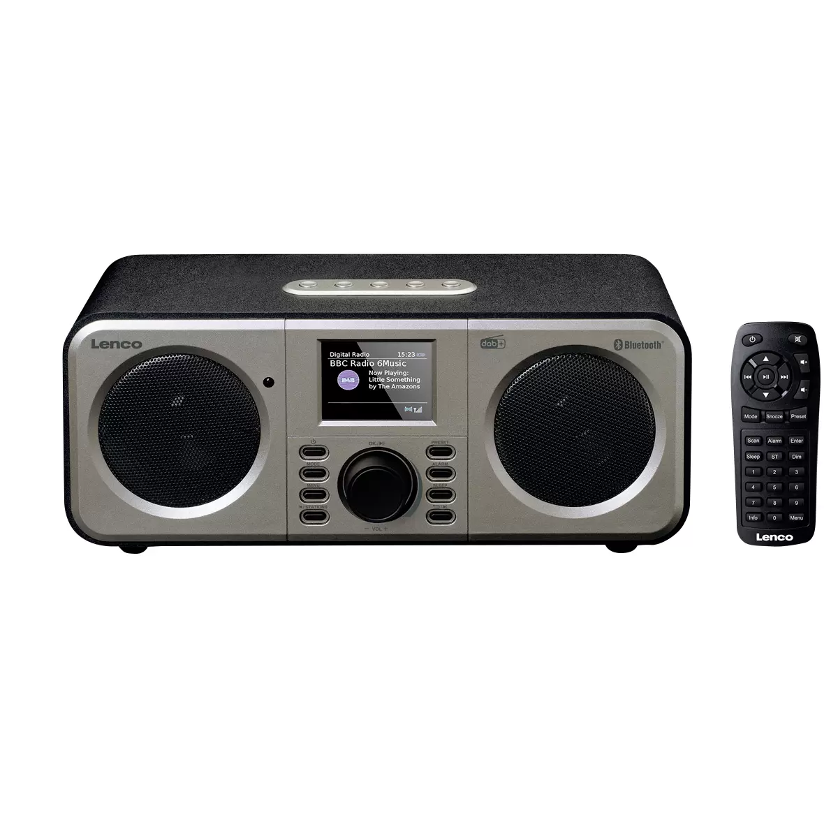 DAR-030 D DAB  Radio, schwarz LENCO Schwarz