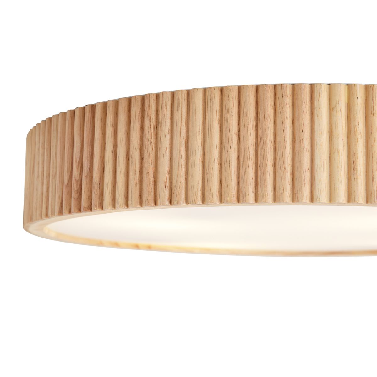 Japandi plafondlamp hout 60cm 5-lichts - Lyra