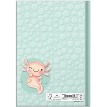 Carnet de notes 'Axolotl', A5, 96 feuilles
