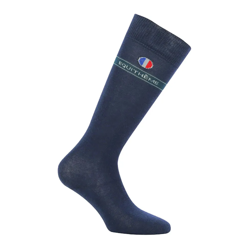 Equitheme AXEL - Chaussettes marine