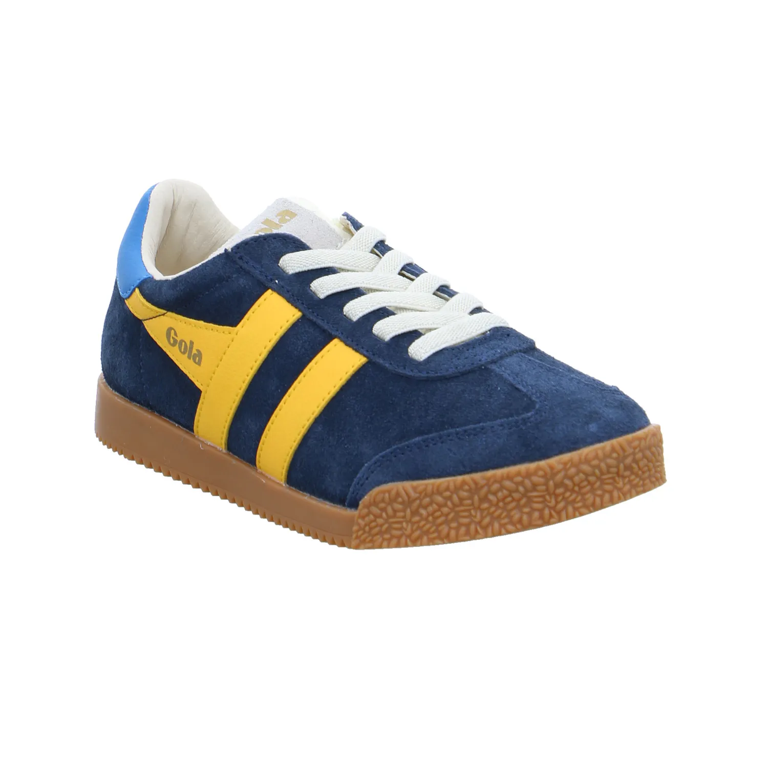 GOLA Jungen-Halbschuh Binder Blau Leder  Sneaker