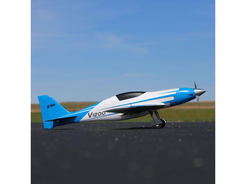 E-flite Flugzeug V1200 BNF Basic mit Smart RC-Flugzeug