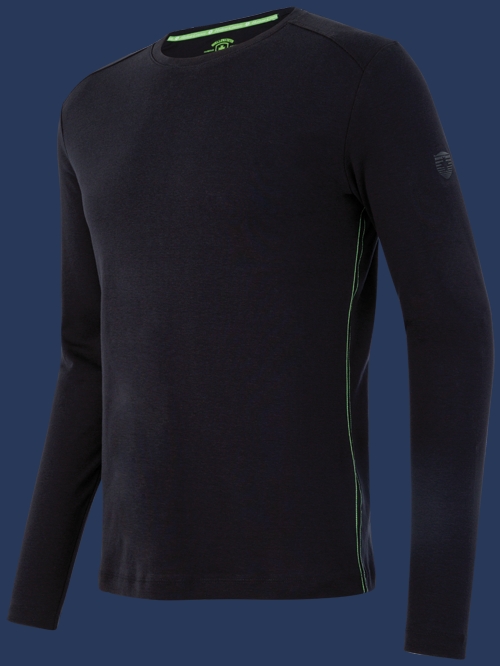 T-Shirt Men STMLR LuNitGTec, Midnightblue