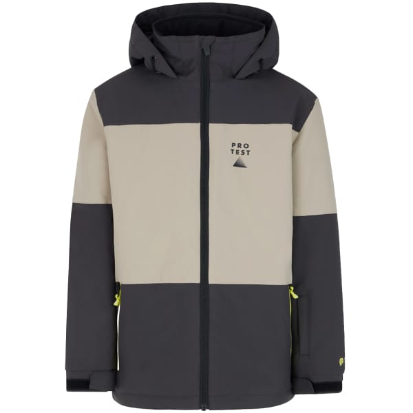 Veste de ski PROTEST PRTDECKS JR SNOWJACKET DEEP GREY