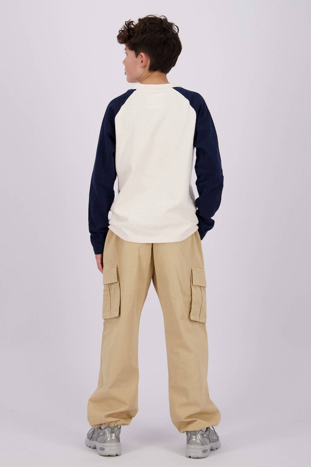 Vingino loose fit broek Safiro lichtzand