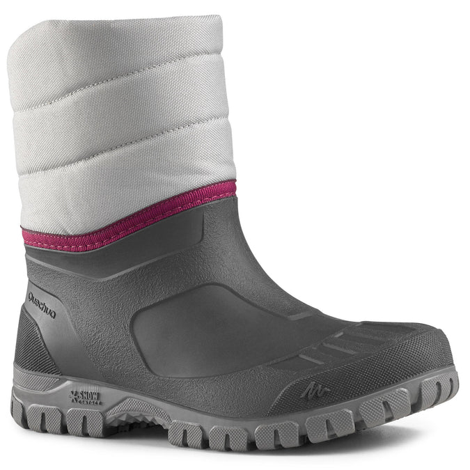 Decathlon Quechua - Botas de caminhada na neve impermeáveis e quentes para mulheres - SH100 mid