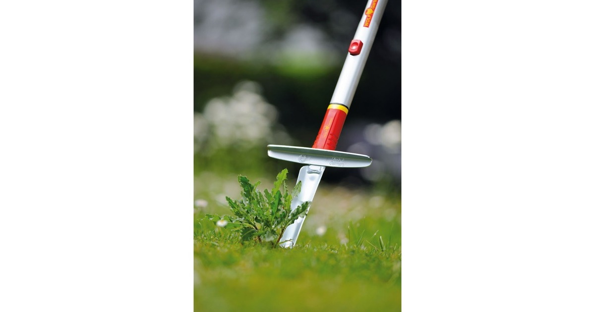 WOLF-Gartenmulti-star KS-M Onkruidsteker  (Rood/zilver)