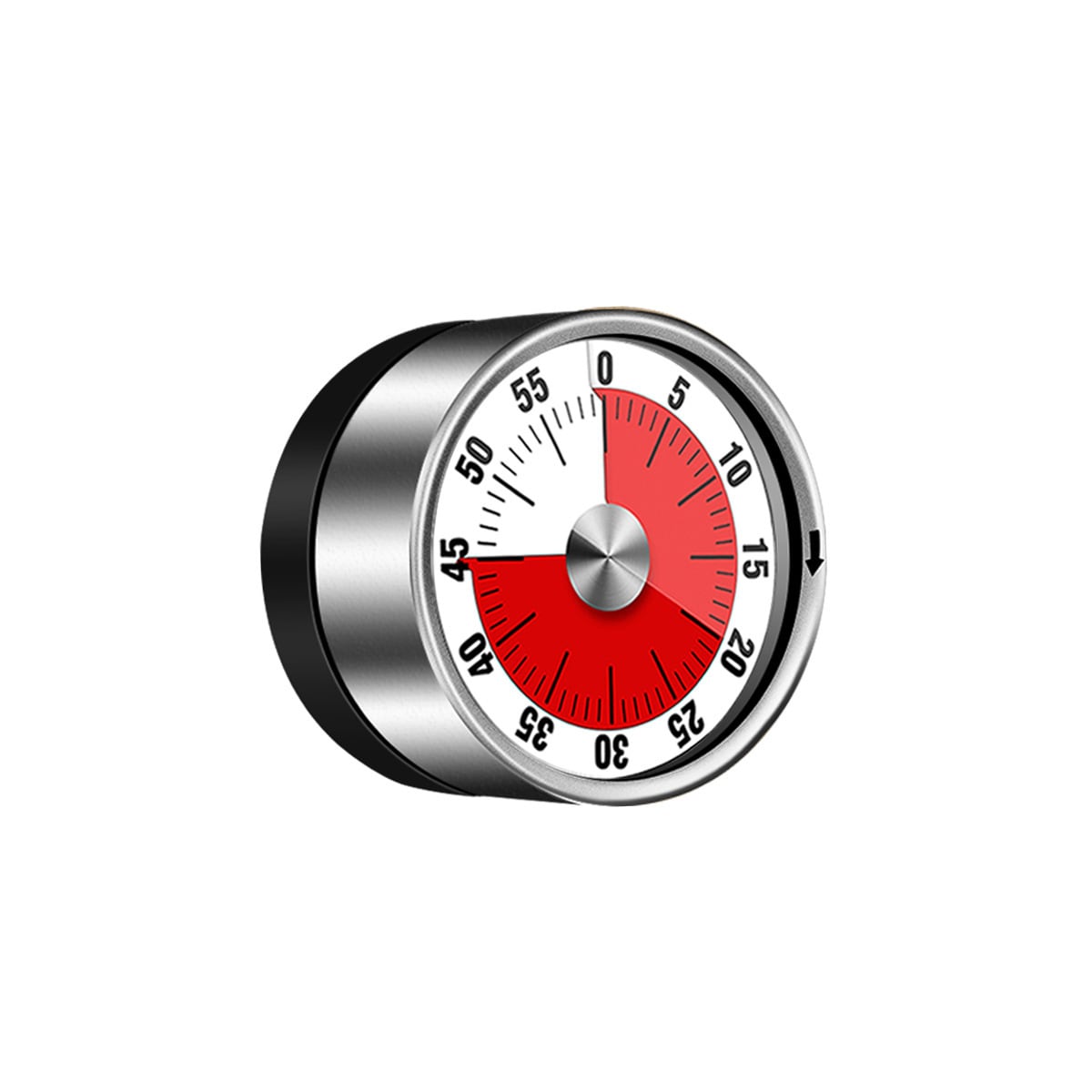 Magnetisk mekanisk timer Sølv