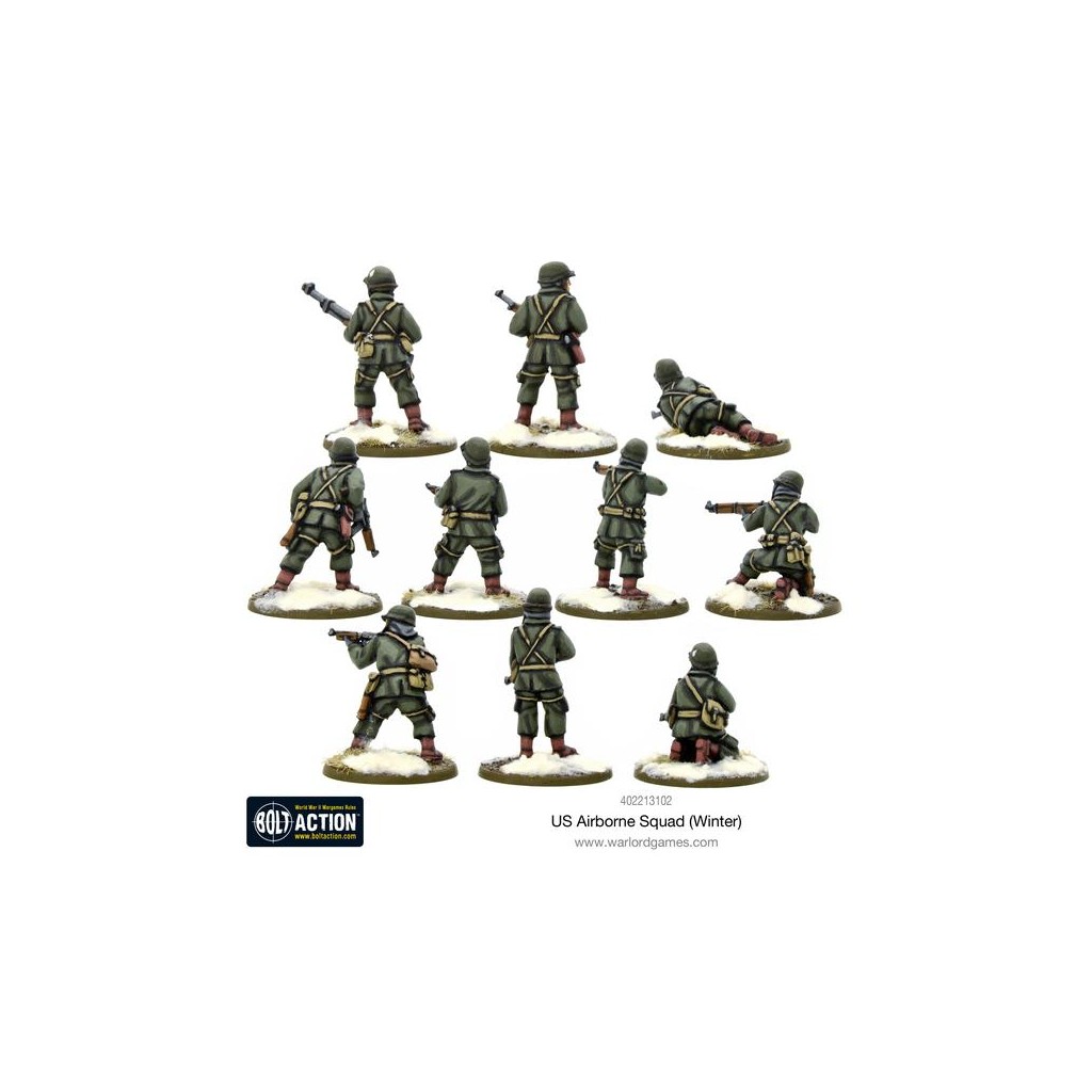 Bolt Action - US Airborne Squad (Winter)