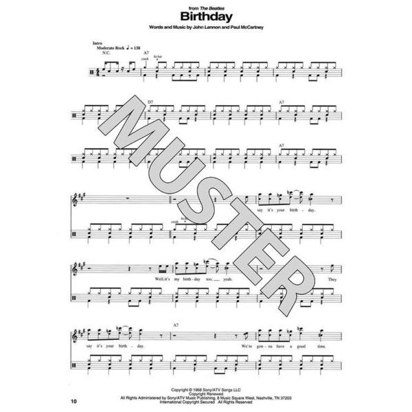 Hal Leonard The Beatles Drum Collection