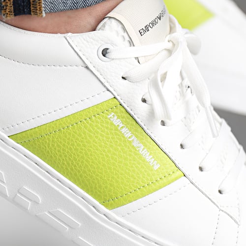 Baskets X4X570-XN840 White Verde Acido