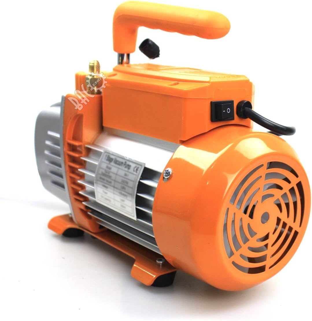 BACOENG Pompe a Vide Climatisation, Kit Recharge Climatisation et Pompe à Vide Frigoriste, pour Système de Réfrégération et Climatisation R410A R134a R407C R32
