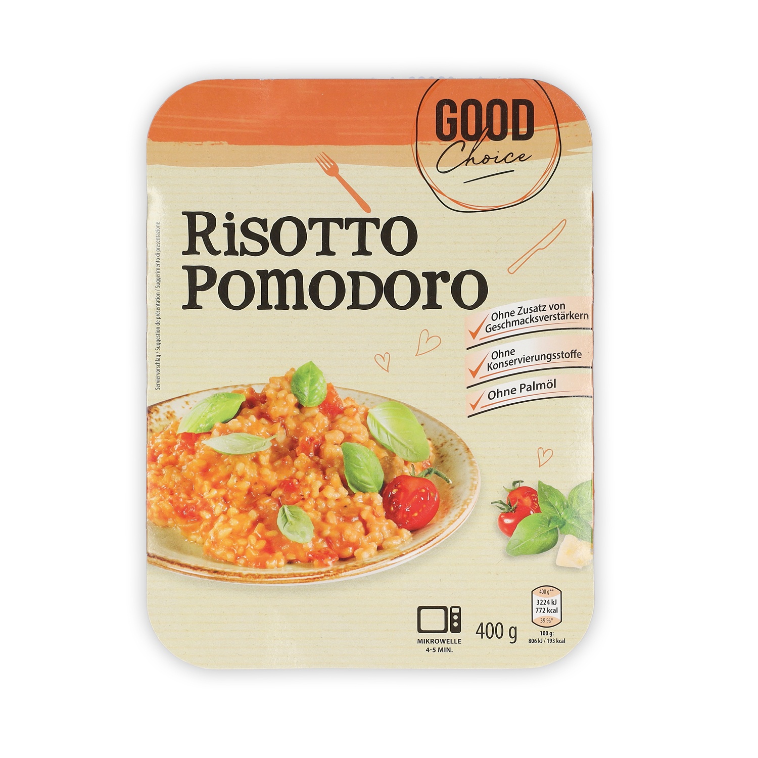 GOOD CHOICE Risotto, Tomate 400 g
