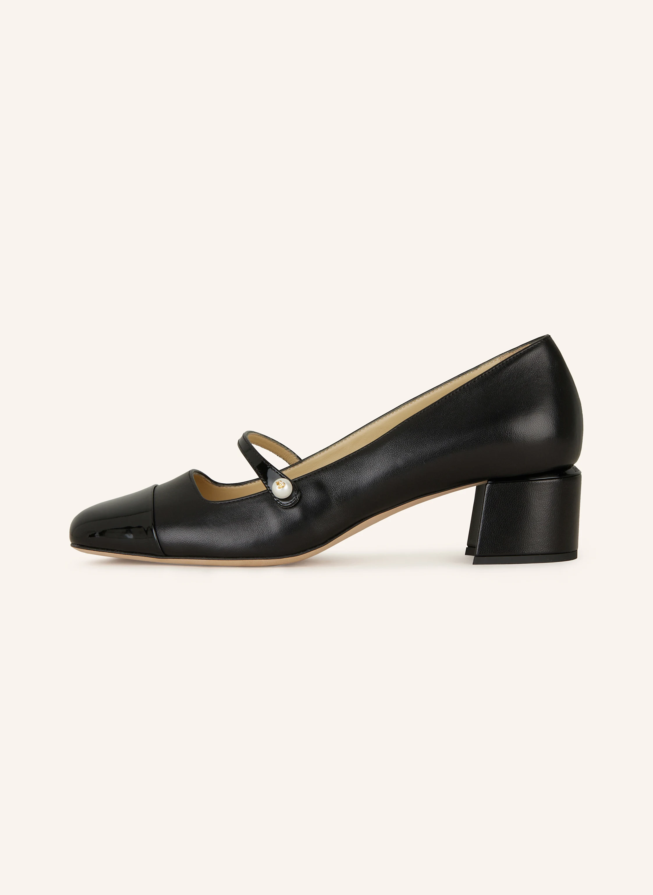 JIMMY CHOO Mary-Jane-Pumps ELISA 45 mit Schmuckperlen